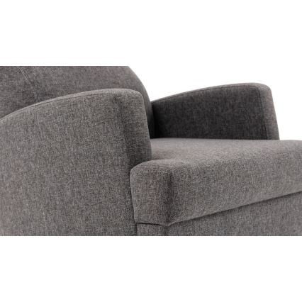 Fauteuil PULA gris foncé