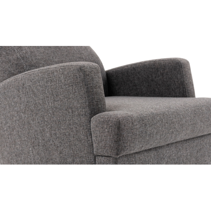 Fauteuil PULA gris foncé