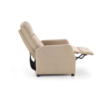 Fauteuil réglable FELIPE beige