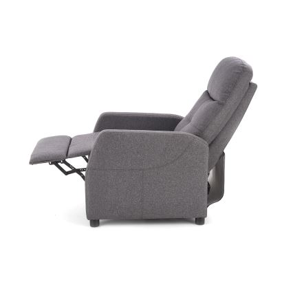 Fauteuil réglable FELIPE gris
