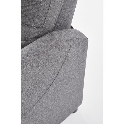 Fauteuil réglable FELIPE gris