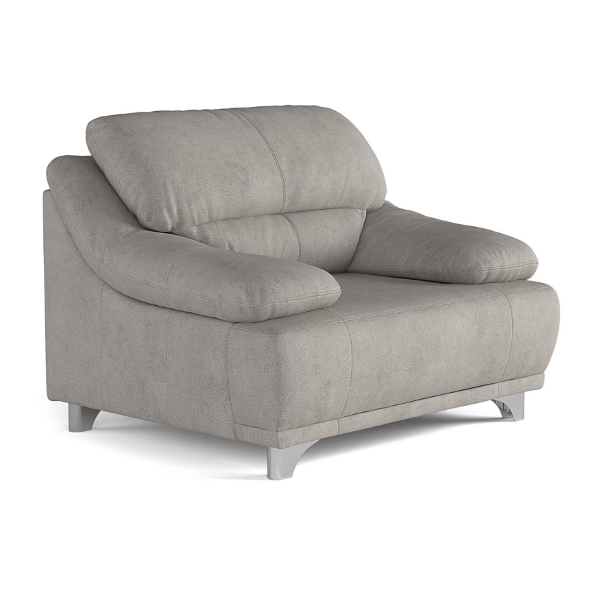 Fauteuil RIMINI gris clair