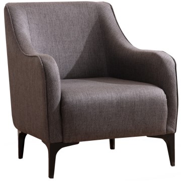 Fauteuil ROCO gris foncé