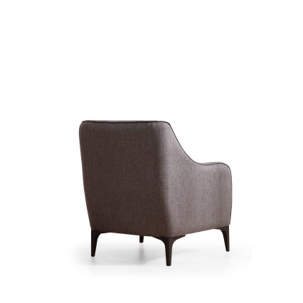 Fauteuil ROCO gris foncé