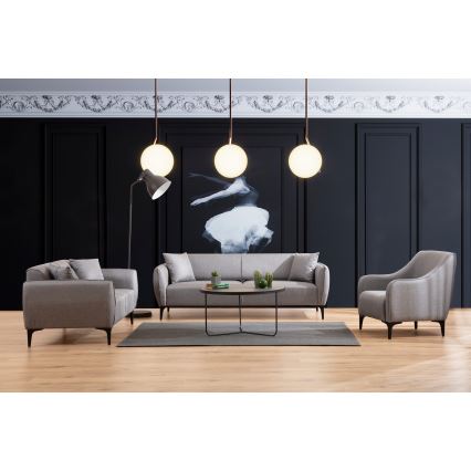 Fauteuil ROCO gris