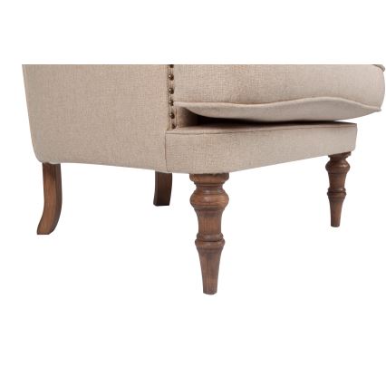 Fauteuil SCOT beige