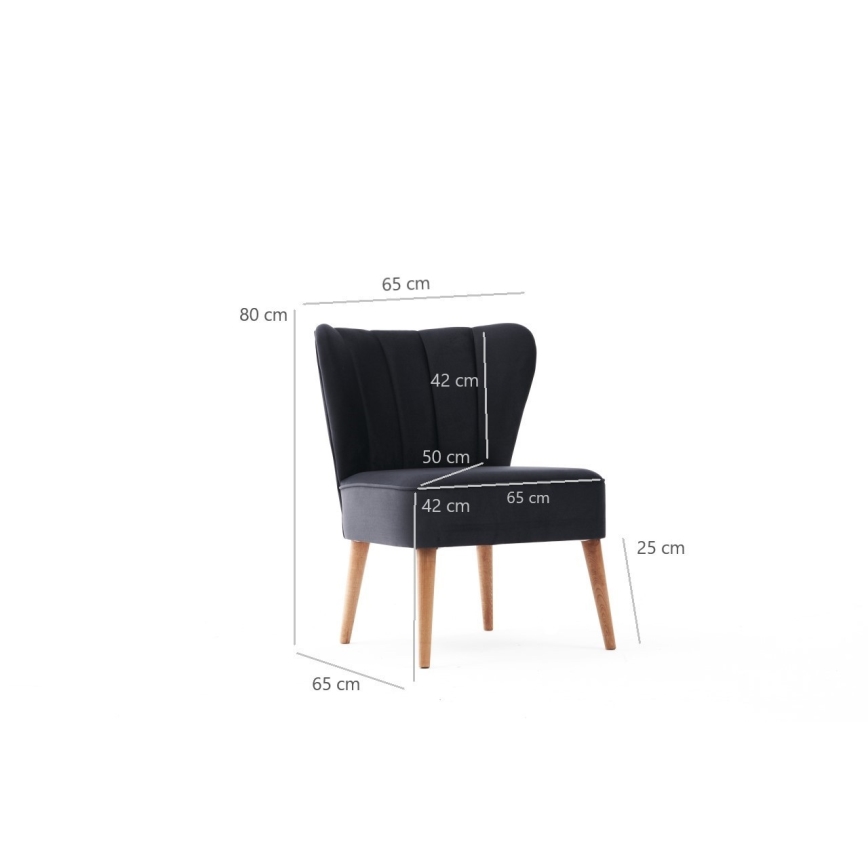 Fauteuil SELI anthracite
