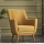 Fauteuil SIRO doré