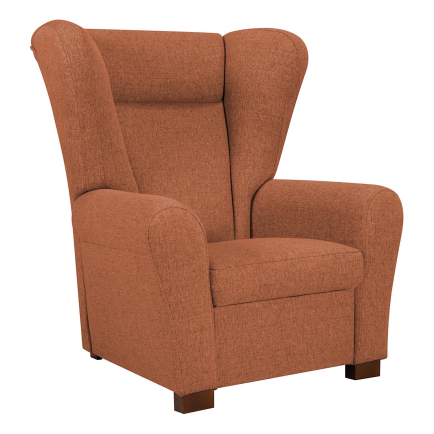 Fauteuil type ušák VIVA oranje