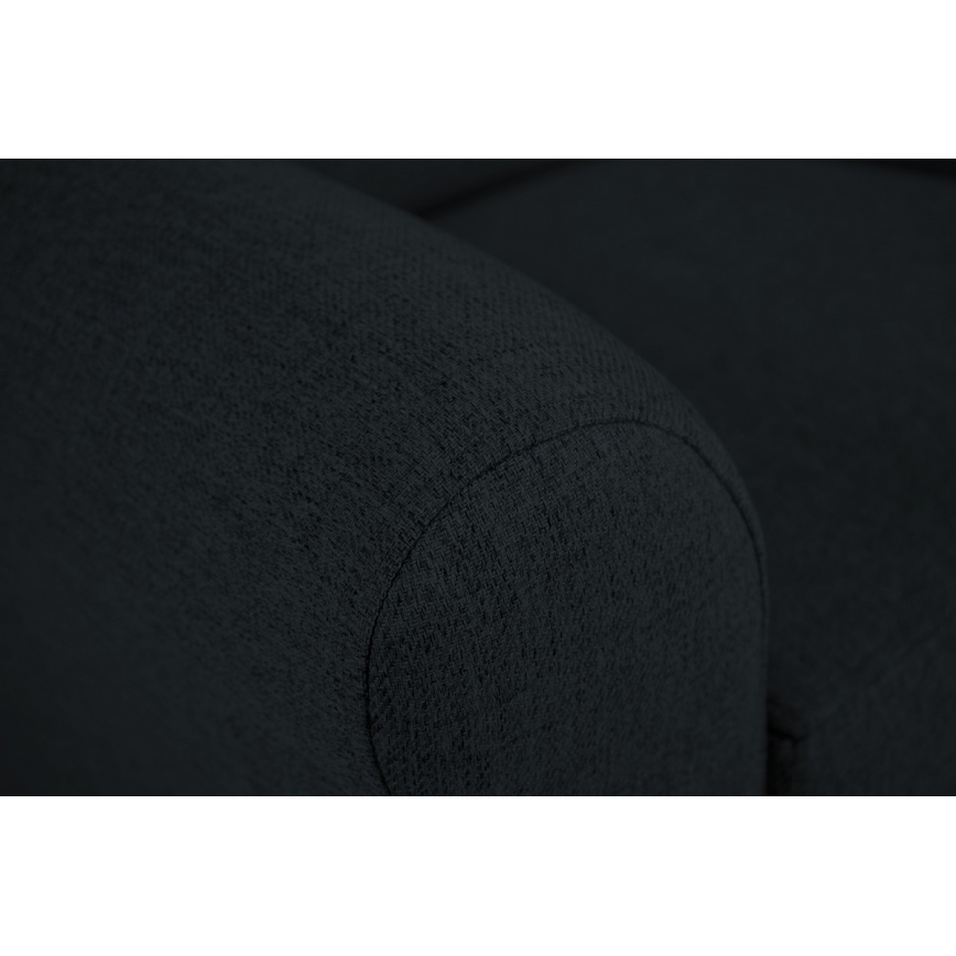 Fauteuil type ušák VIVA zwart