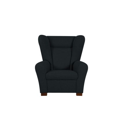 Fauteuil type ušák VIVA zwart
