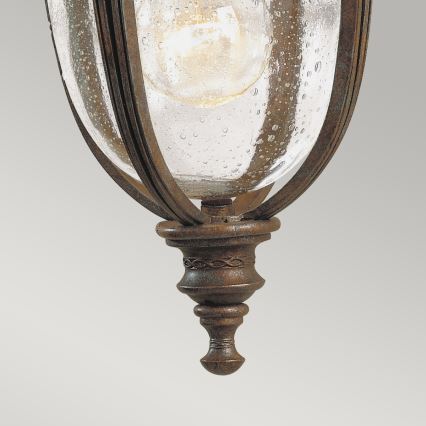 Feiss - Applique murale d'extérieur ENGLISH BRIDLE 1xE27/60W/230V IP44