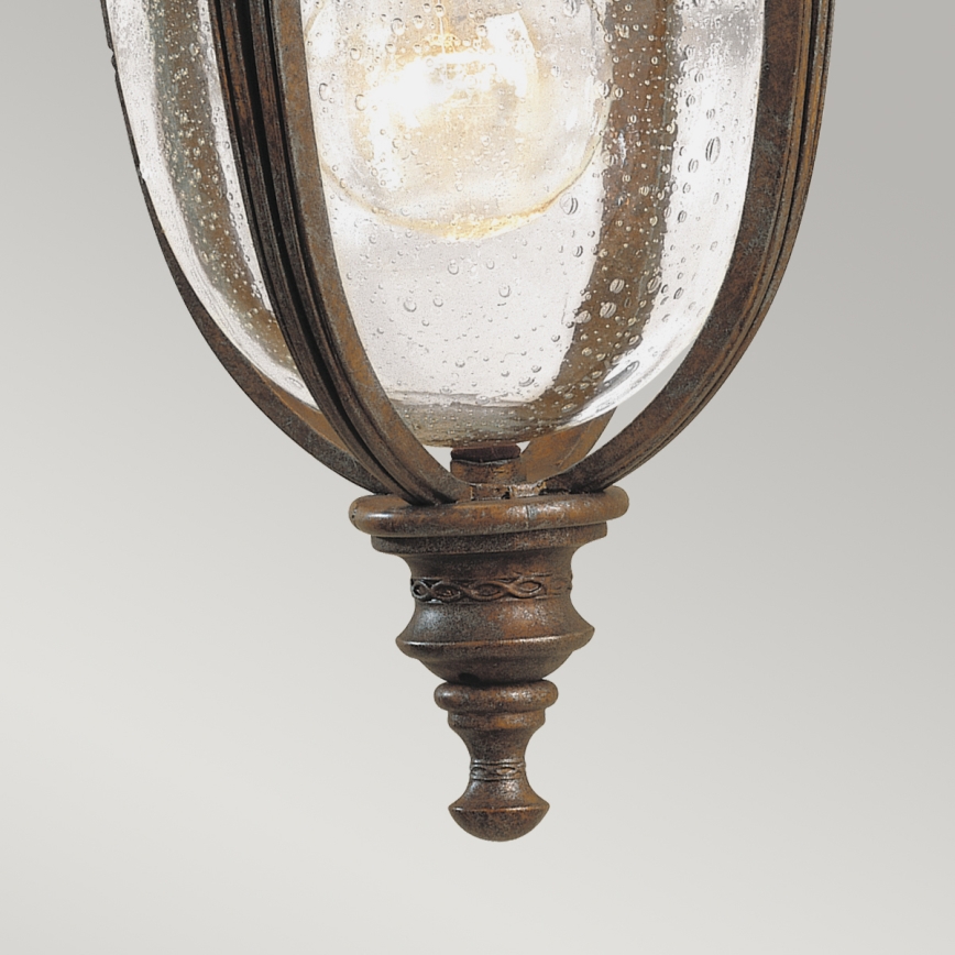 Feiss - Applique murale d'extérieur ENGLISH BRIDLE 1xE27/60W/230V IP44