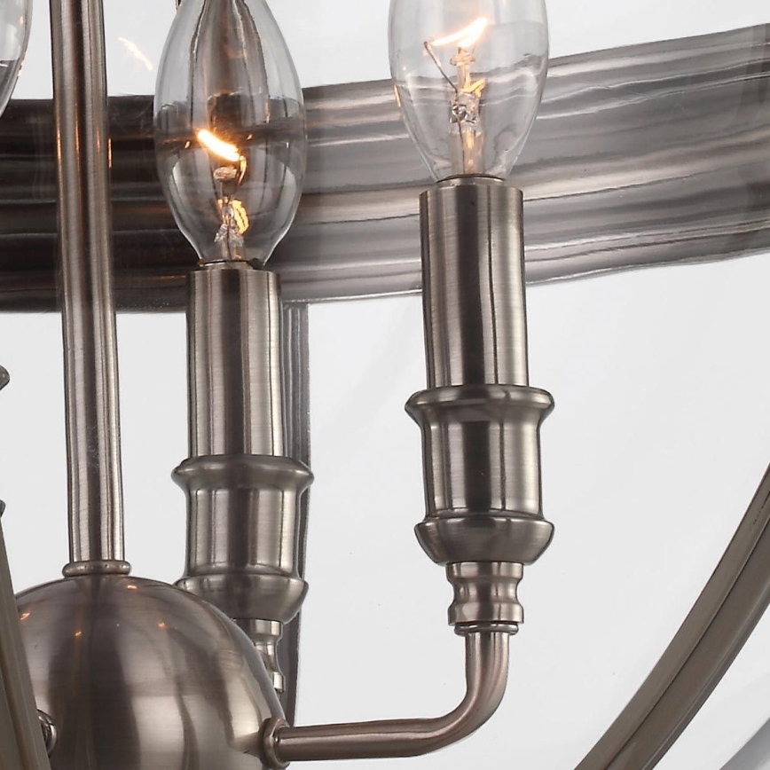 Feiss - Hanglamp aan een ketting ADAMS 4xE14/60W/230V brons
