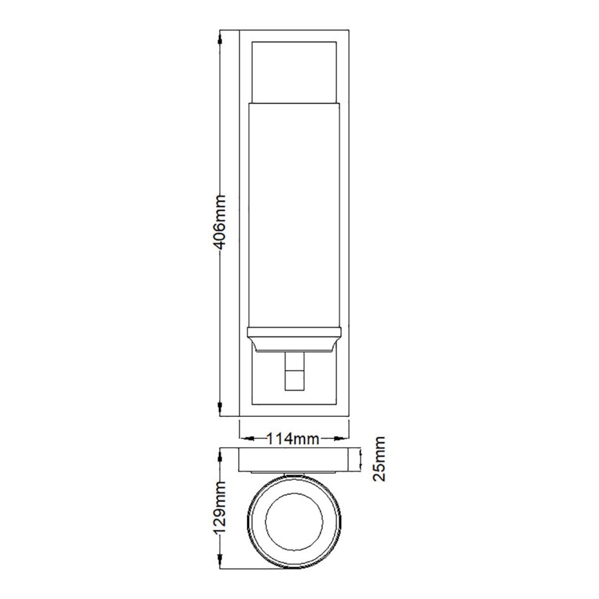 Feiss - LED Badkamer wandlamp AMALIA 1xG9/3,5W/230V IP44 glanzend chroom