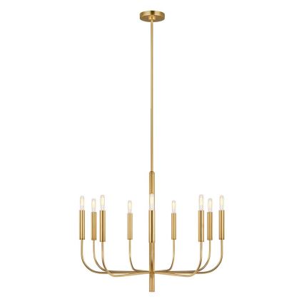 Feiss - Hanglamp met vaste pendel BRIANNA 9xE14/60W/230V
