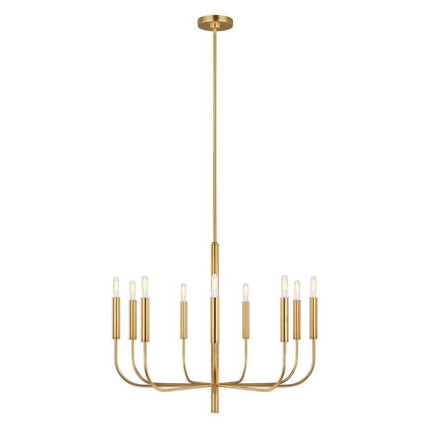 Feiss - Hanglamp met vaste pendel BRIANNA 9xE14/60W/230V