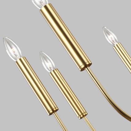 Feiss - Hanglamp met vaste pendel BRIANNA 9xE14/60W/230V