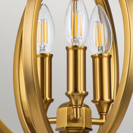 Feiss - Suspension chaîne CORINNE 3xE14/60W/230V