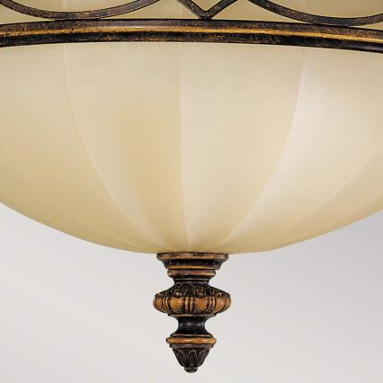 Feiss - Plafondlamp DRAWING ROOM 3xE27/60W/230V