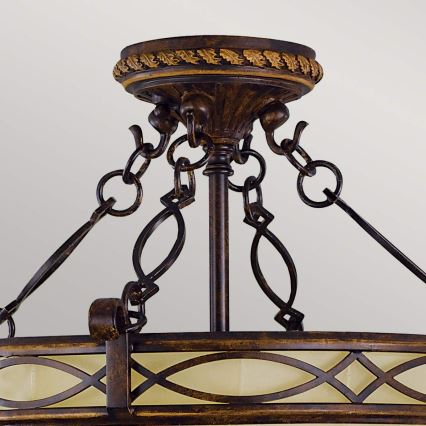 Feiss - Bevestigde hanglamp DRAWING ROOM 2xE27/60W/230V