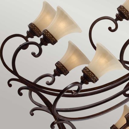 Feiss - Hanglamp aan een ketting DRAWING ROOM 18xE27/60W/230V