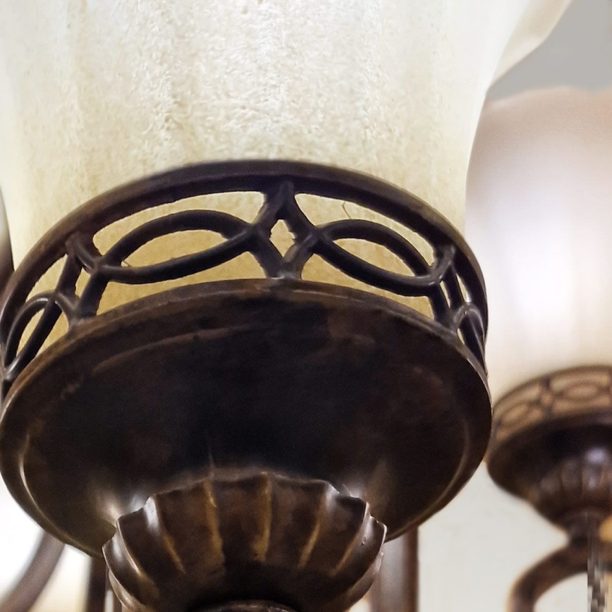 Feiss - Hanglamp aan een ketting DRAWING ROOM 18xE27/60W/230V