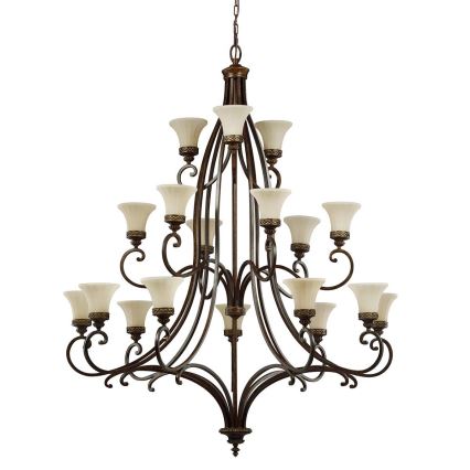 Feiss - Hanglamp aan een ketting DRAWING ROOM 18xE27/60W/230V