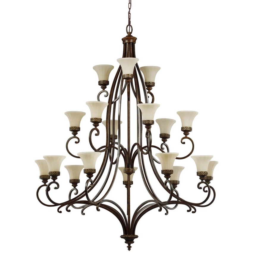 Feiss - Hanglamp aan een ketting DRAWING ROOM 18xE27/60W/230V