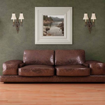 Feiss - Applique murale DRAWING ROOM 2xE14/60W/230V