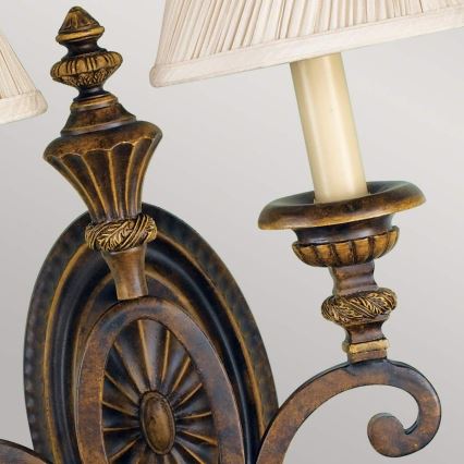 Feiss - Wandlamp DRAWING ROOM 2xE14/60W/230V