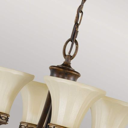 Feiss - Hanglamp aan een ketting DRAWING ROOM 4xE27/60W/230V