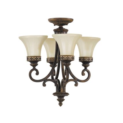 Feiss - Hanglamp aan een ketting DRAWING ROOM 4xE27/60W/230V