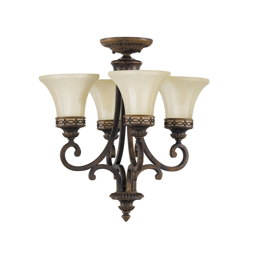 Feiss - Hanglamp aan een ketting DRAWING ROOM 4xE27/60W/230V