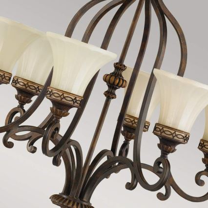 Feiss - Hanglamp aan een ketting DRAWING ROOM 6xE27/60W/230V