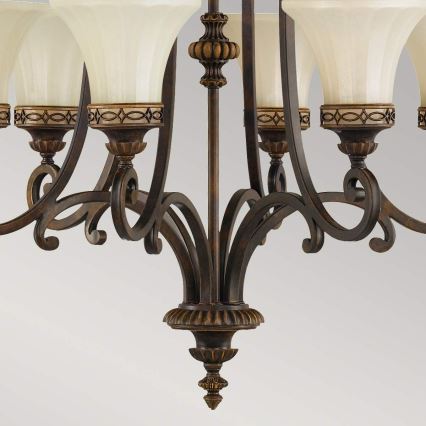 Feiss - Hanglamp aan een ketting DRAWING ROOM 6xE27/60W/230V