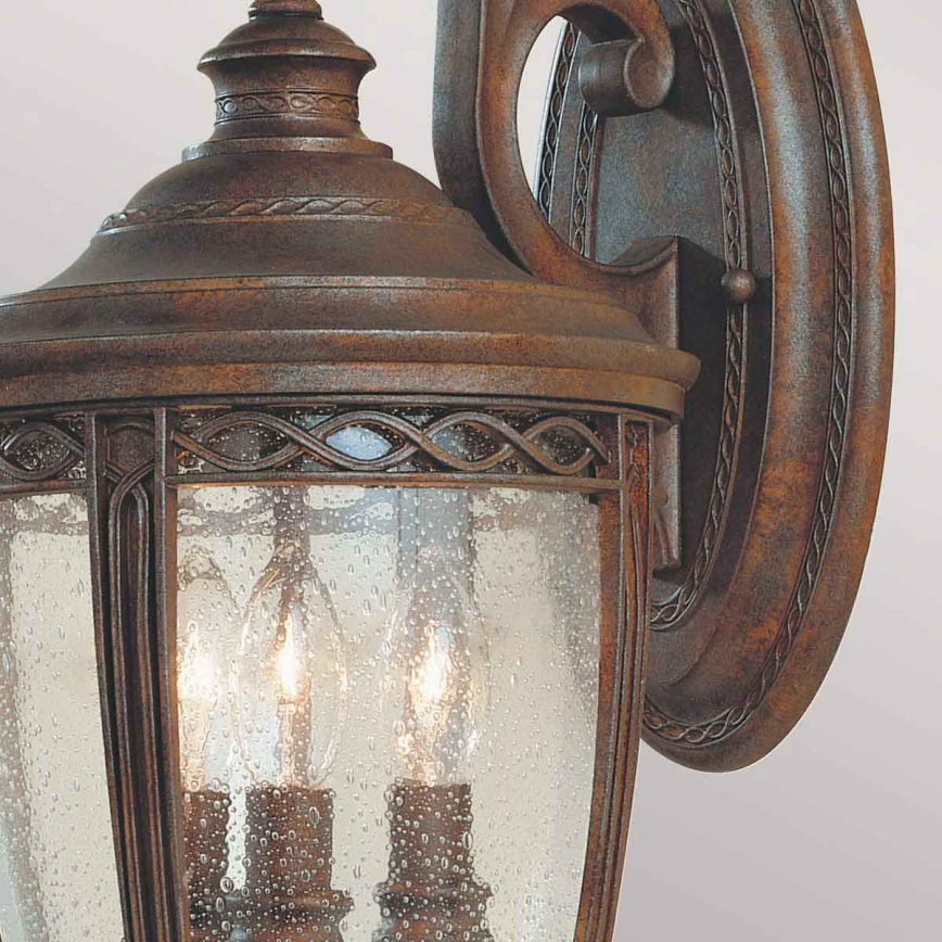 Feiss - Wandlamp voor buiten ENGLISH BRIDLE 3xE14/60W/230V IP44