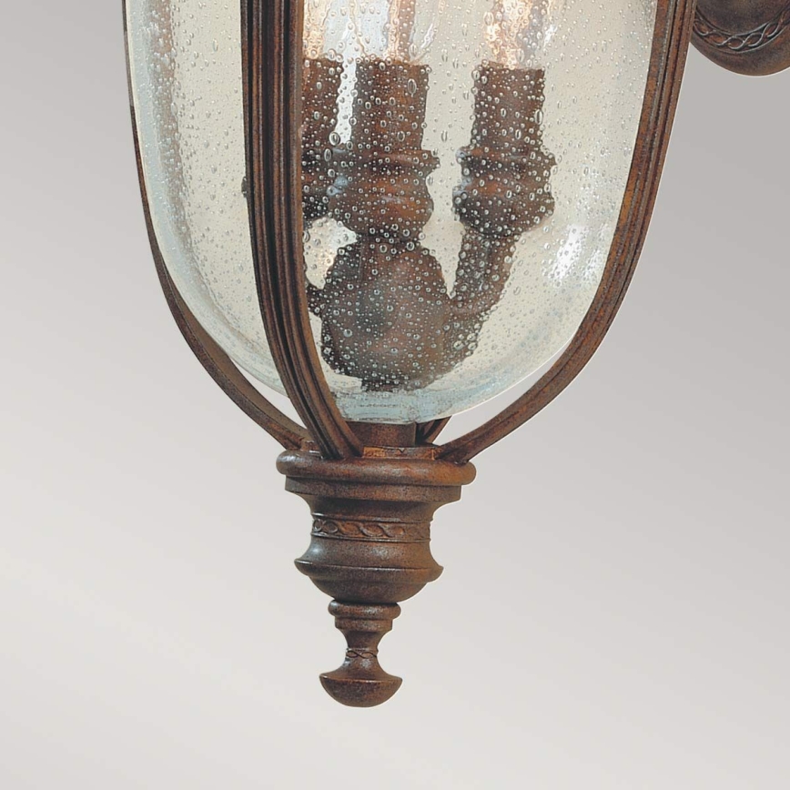 Feiss - Wandlamp voor buiten ENGLISH BRIDLE 3xE14/60W/230V IP44