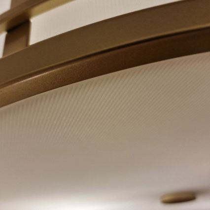 Feiss - Plafonnier FUSION 3xE27/40W/230V doré