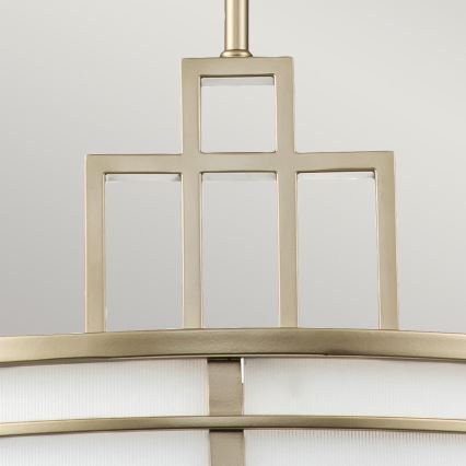 Feiss - Suspension sur tige FUSION 3xE27/40W/230V dorée