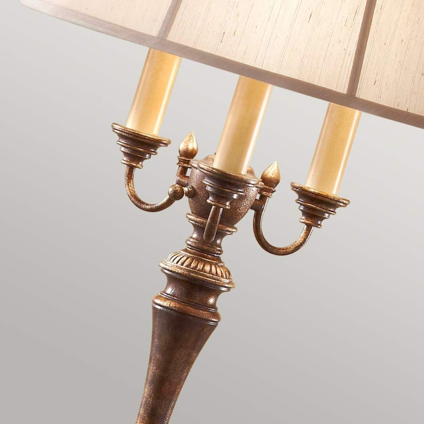 Feiss - Lampadaire GIBSON 4xE27/60W/230V