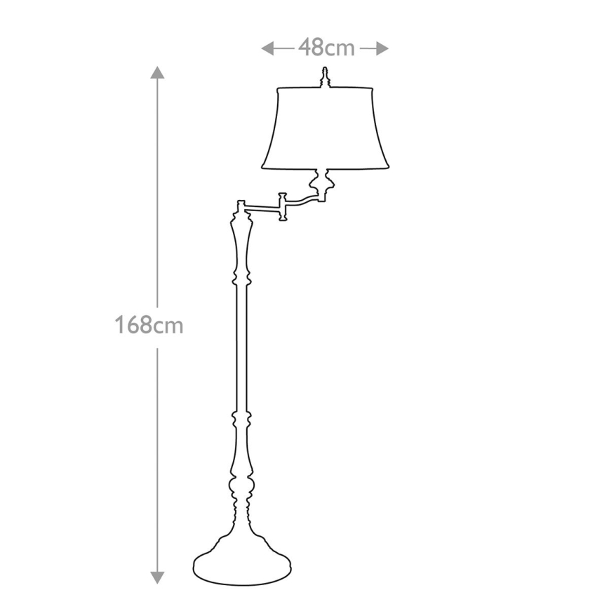 Feiss - Lampadaire GIBSON 1xE27/60W/230V