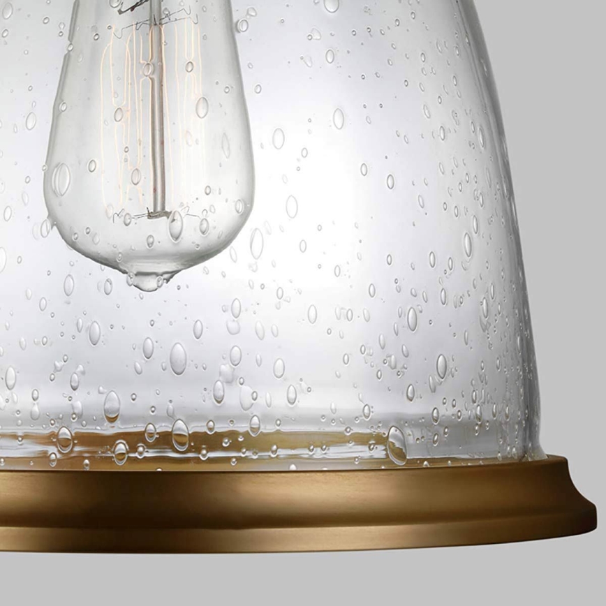 Feiss - Hanglamp met vaste pendel HOBSON 1xE27/60W/230V brons