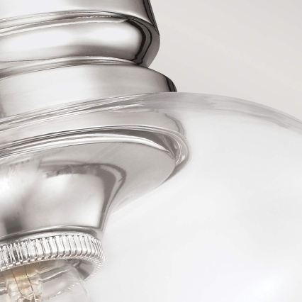 Feiss - Plafonnier HOUNSLOW 1xE27/60W/230V chrome brillant