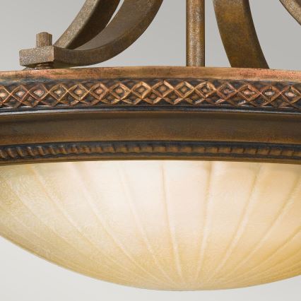 Feiss - Bevestigde hanglamp KELHAM HALL 2xE27/60W/230V