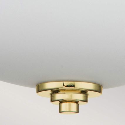 Feiss - Plafonnier de salle de bains MALIBU 2xE27/60W/230V IP44 doré