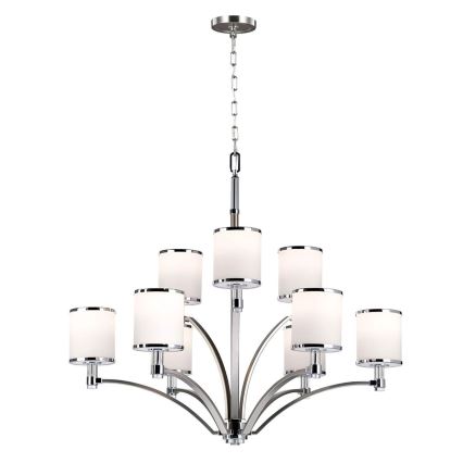 Feiss - Hanglamp aan een ketting PROSPECT PARK 9xE27/60W/230V