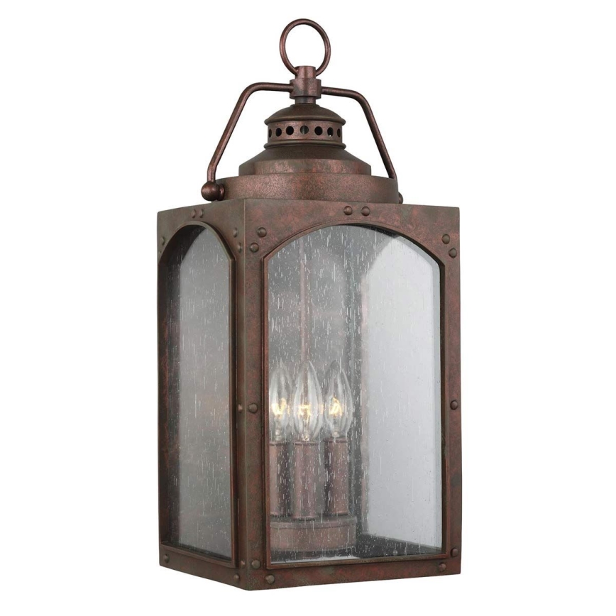 Feiss - Wandlamp voor buiten RANDHURST 3xE14/40W/230V IP44