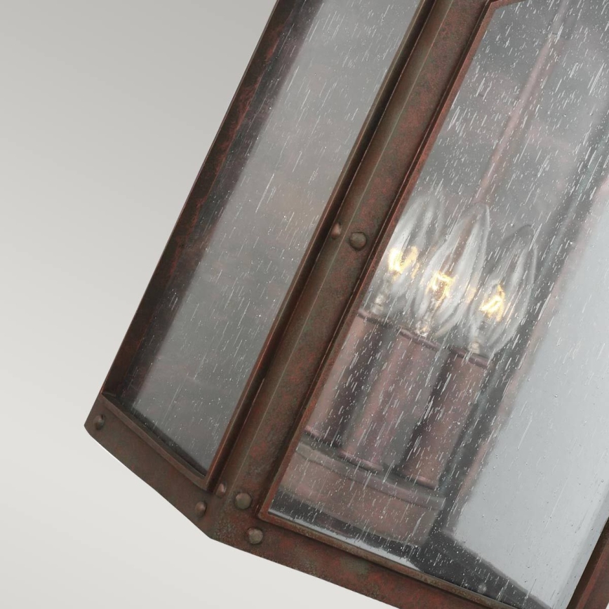 Feiss - Wandlamp voor buiten RANDHURST 3xE14/40W/230V IP44