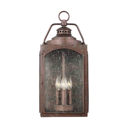 Feiss - Wandlamp voor buiten RANDHURST 3xE14/40W/230V IP44